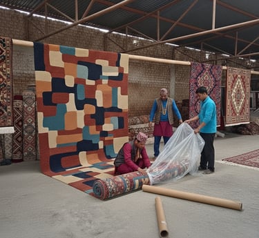 Custom bespoke handmade rugs crafted in Nepal – Himalaya Carpet Industries