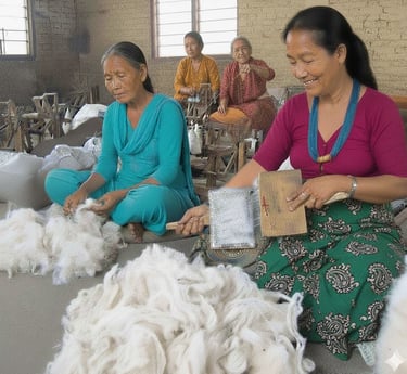 Custom bespoke handmade rugs crafted in Nepal – Himalaya Carpet Industries