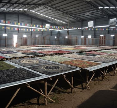 hand knotted rugs, handmade carpets, tibetan rugs, himalayacarpetnepal.com
