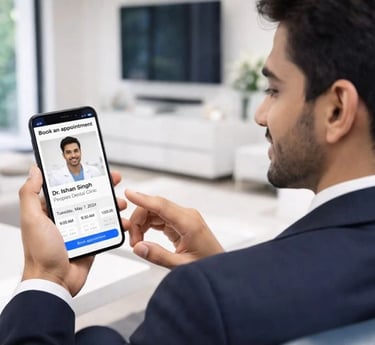 patient is showing trust in peoples dental clinic dental team 