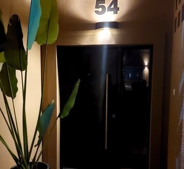 Felpudo personalizado con logo edificio 54