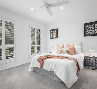 Real Estate Photography Bedroom Residential Exhibit Express Brisbane Gold Coast Logan Photography