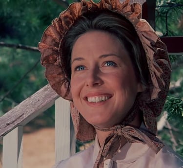 Karen Grassle as Caroline Ingalls in Little House on the Prairie