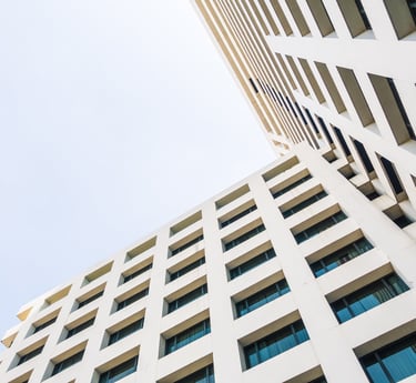 Bâtiment de style moderne