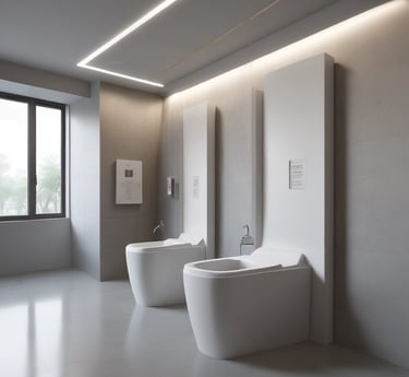 brown wooden ladder beside brown concrete building during daytime