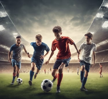 people watching soccer arena