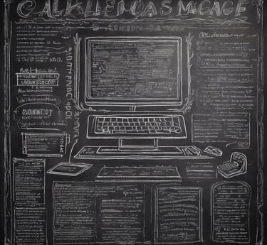 a chalkboard menu board with a chalkboard menu