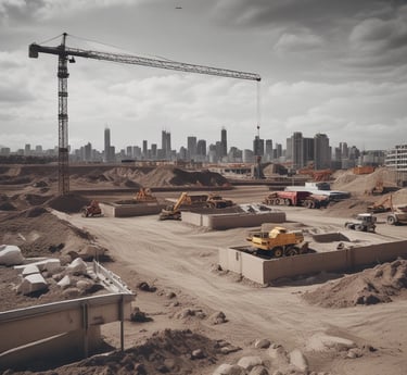A professional team collaborating in an office setting.