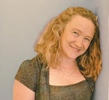 Maree Gifkins, wellness facilitator and founder of Holy Fusion—sharing heart-led healing