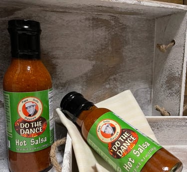 Showing the 2021 new label design on our bottles