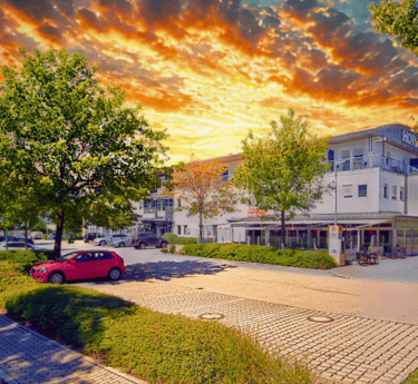 Hotel Thannhof mit großem Parkplatz