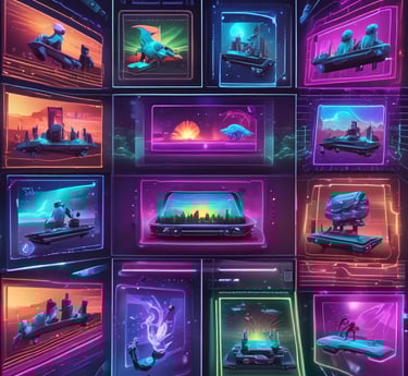 A visual representation of a blog section layout.