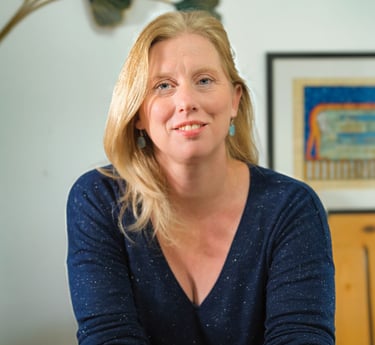 Eulalie Motte, énergéticienne et accompagnatrice à Allex dans la Drôme