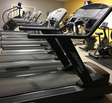 south 6 fitness treadmills and stair stepper