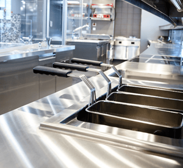 restaurant kitchen detail cleaning