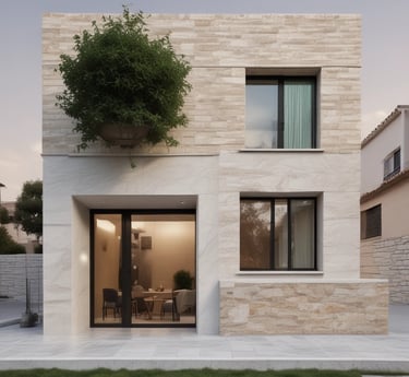 fachadas de mármoles en sabadell