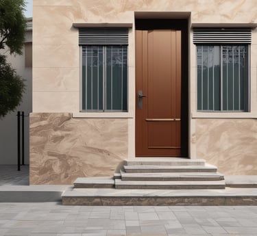 mármoles para fachada en Sabadell