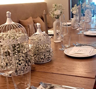 Vestuvių salės puošimas