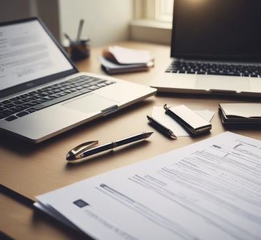 A bright and spacious image of a family happily reviewing house plans.