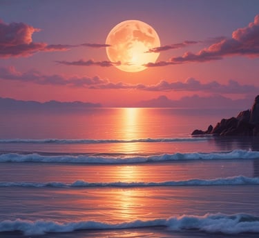 A serene, softly lit room with a cozy chair and a journal resting on a wooden table, inviting reflection.