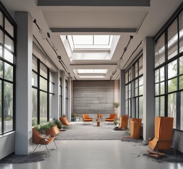 A warm, inviting workspace with personal touches like photos and plants, capturing the heart of our team.