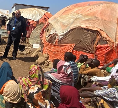 Bruno Donat, former senior United Nations official in Baidoa, Somalia