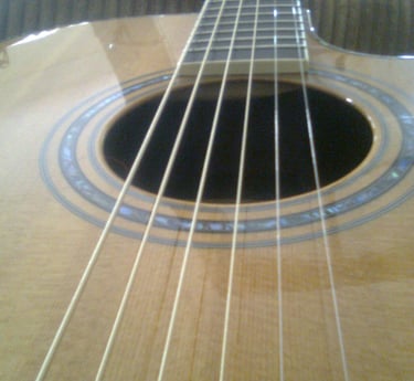 A Larrivée D10 acoustic guitar