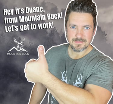 Duane giving a thumbs up and ready to get to work.