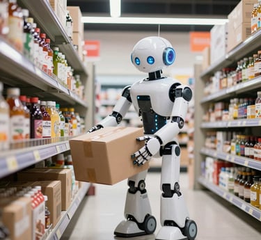 Agente de IA siendo dependiente