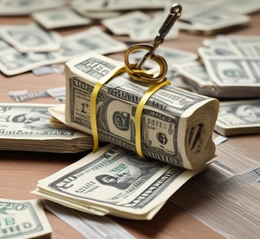 A friendly financial advisor discussing loan options with a small business owner in a bright office.