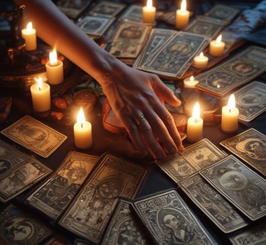 a statue of a man sitting on top of a rock