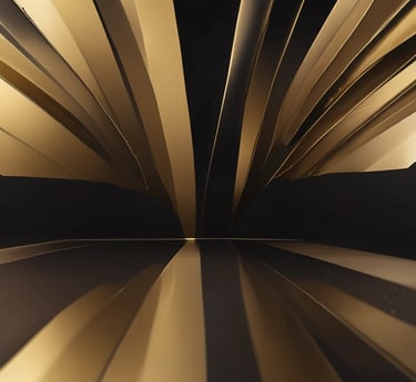 A sleek black background with a subtle gold umbrella silhouette symbolizing the sirius zg innovation umbrella.