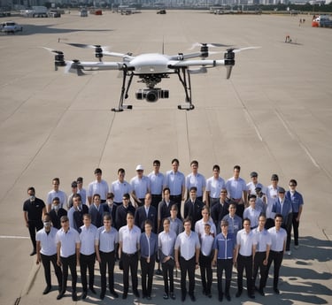 A warm photo showing a team gathered around a table, discussing their mission with enthusiasm.