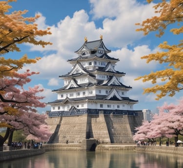 A warm, inviting scene of travelers engaging with local culture in a traditional Japanese setting.