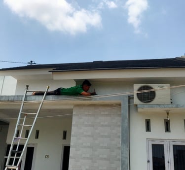 Perbaikan service AC split cepat dan rapi di jalan kaliurang - palagan sleman