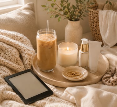 cozy realistic wellness products for busy moms