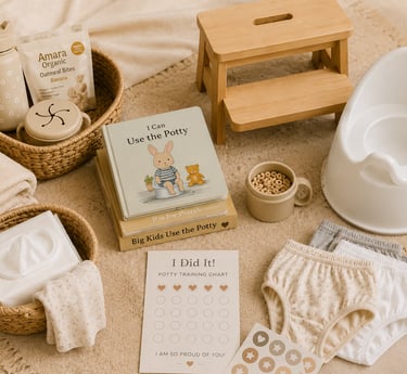 potty training essentials for toddlers and moms
