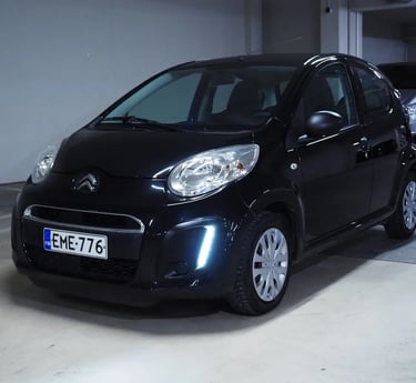 Citroen C1, henkilöautot alkaen 8€/h, 19€/pv Helppo varaus ja avaimeton käyttö puhelimella.