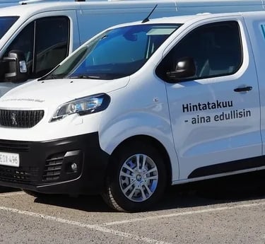 Pakettiautot - Oulun edullisin hintatakuulla