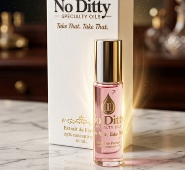 No Ditty Oils 35% Extrait de Parfum Spray - High concentration luxury fragrance.