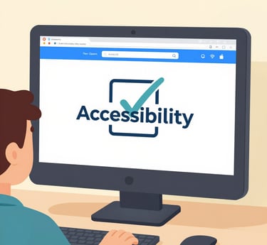 A friendly technician fixing a laptop in a cozy Cape Cod home office.