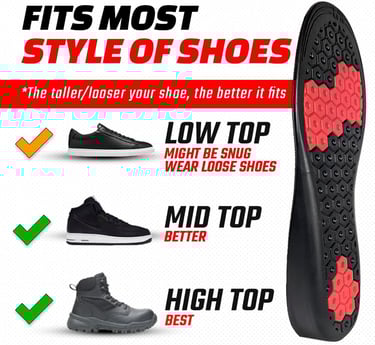 adatto a tutte le scarpe