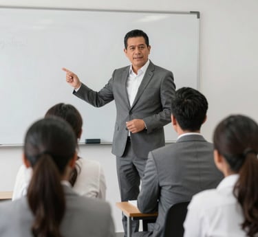 black magnifying glass on white paper