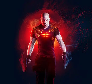 Bloodshot background