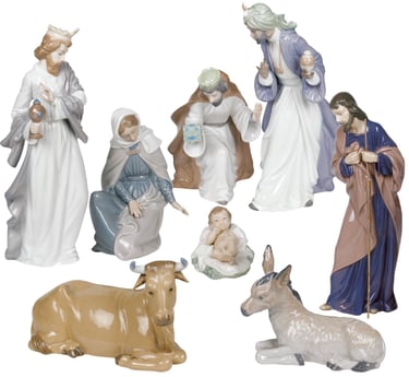 Lladro Nativity set