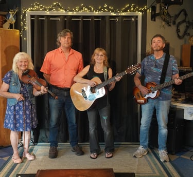 Members of Celtic and Folk Band Crossmolina.