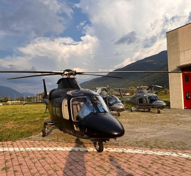 Вертолёты Agusta для бизнеса и специальных задач от Ermes Inc.