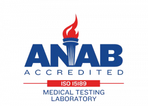 an image of an american flag with the name anab accredited in the usa
