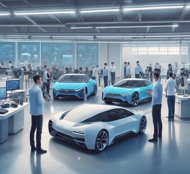 woman in purple shirt using black laptop computer