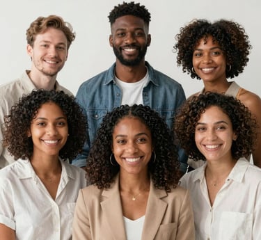 A warm photo of a parent and child smiling together at a cozy homeschool workspace filled with books and art supplies.
